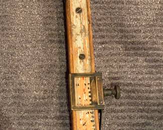 $150.00 Antique surveyor's staff