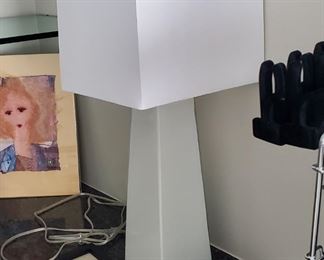 Tanner Kenzie Glass Table Lamp