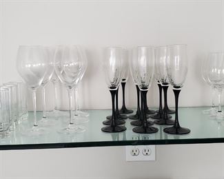 Luminarc France and Reidel Stemware
