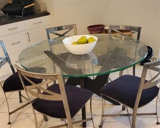 Johnston Casuals Dining Table and Chairs