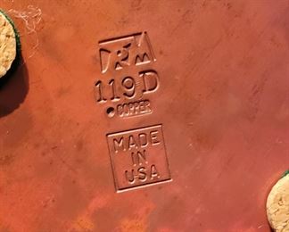 Marked and Signed Thomas Roy Markusen Brutalist Candle Holders