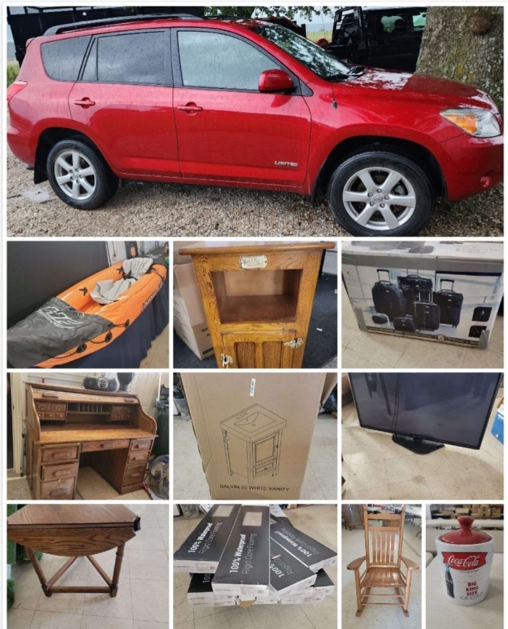 Estate Auction Diggins MO. Rav4, tools,... starts on 8/6/2023