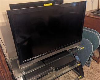 flat screen tv and stand