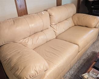 leather sofa