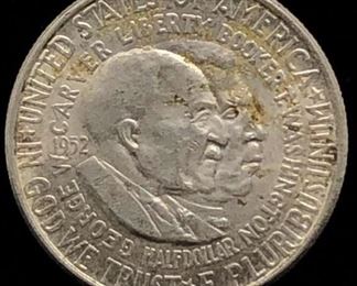 1952 Washington Carver silver half coin