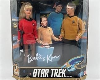 Barbie and ken star trek