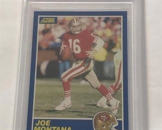 Graded Jor Montana Card