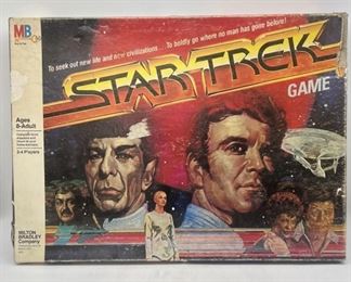 vintage Startrek Milton bradley game