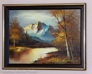 Oil on Canvas Painting