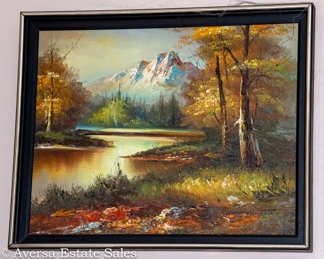 Oil on Canvas Painting