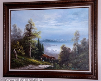 Oil on Canvas Painting