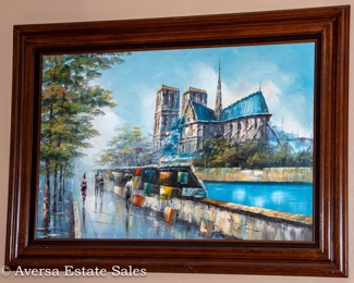 Oil on Canvas Painting