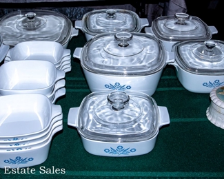 Tables of Corningware