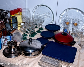 Tables of Kitchenware