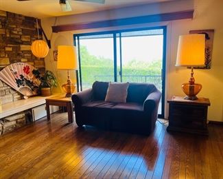 Midcentury Table Lamp Set