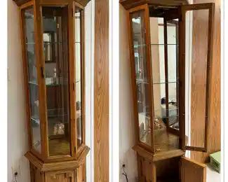 Curio Cabinet
25” x 11” x 71.5”
