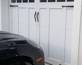 Insulated garage door 7 ft. tall x 8 ft. wide - one available