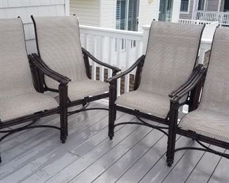 Pretty porch/patio chairs by Castelle
