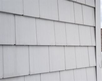 Cedar Impressions siding - tan