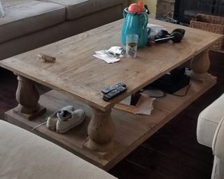 Restoration Hardware coffee table