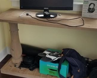 Restoration Hardware foyer table