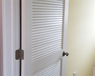 Louvered door - two available