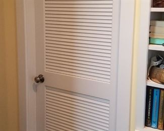 Louvered doors