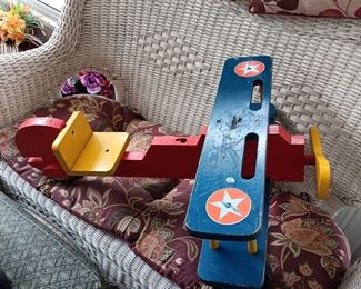 WOODEN AIRPLANE