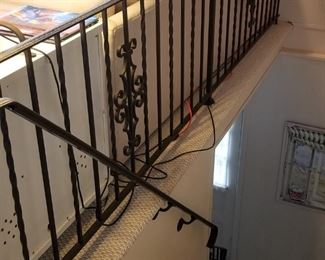 Wrought iron railing