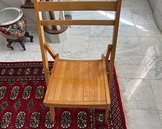 Wood Folding Chair