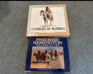 Books: Charles M. Russell, Frederic Remington The American West