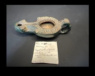 Roman AE Lamp 1st Century AD