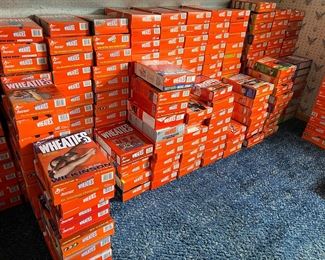 800+ collectible Wheaties boxes. 