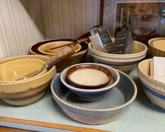Yellowware bowls