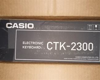 Casio  electric keyboard 
Model CTK-2300