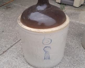 Vintage Blue Ribbon Jug,  5 gallon 
Macomb, Illinois 