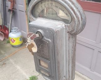 Both keys are with  the meter