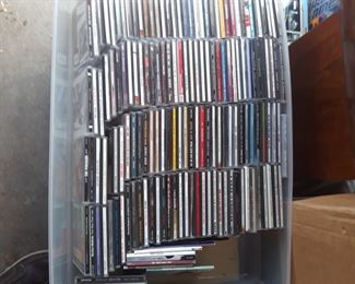 Large CD collection 
1970, 80s and then some