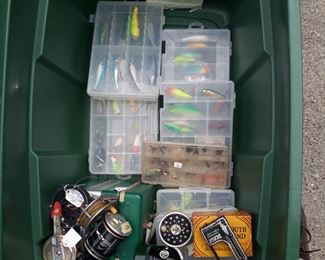 Vintage fishing reels 