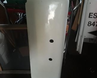 Sink backsplash, porcelain on iron
For a double sink
36" x 12"