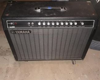 Yamaha  Guitar Amplifier w/ reverb model 212, 100 amp, two 12" speakers
Solid state.  refurbished electronics
Ask to see this item. Bring guitar/test 