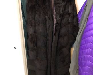 Fur coat
