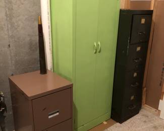 Metal storage units