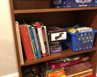 Games, books