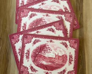 Cork back place mats