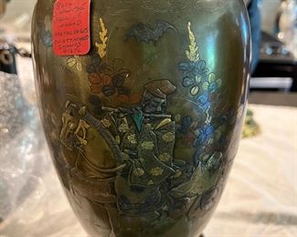 Japanese Mixed Metal Vase - $1,200 each