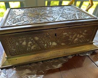 Tiffany Studios New York Pine Needle Box - Complete Set $5,400
