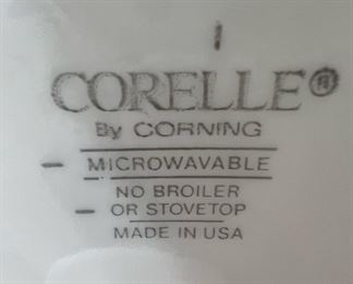 Corelle Garden Sketch Design Dinnerware Set