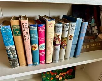 Assortment of Vintage Hard Back Books
