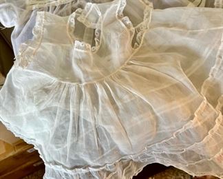 2 Sheer White Baby Dresses